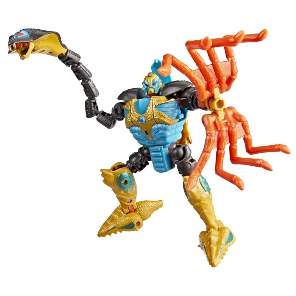 Transformers Quickstrike robot mode with dynamic poseability for display or play.