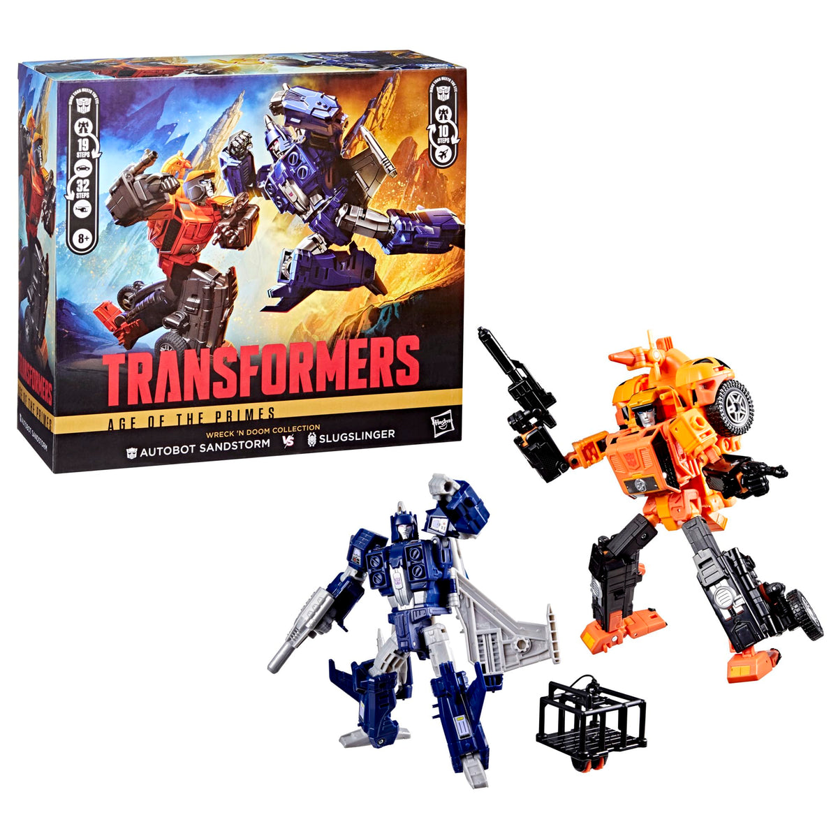 Slugslinger robot mode with jet configuration for dynamic play.