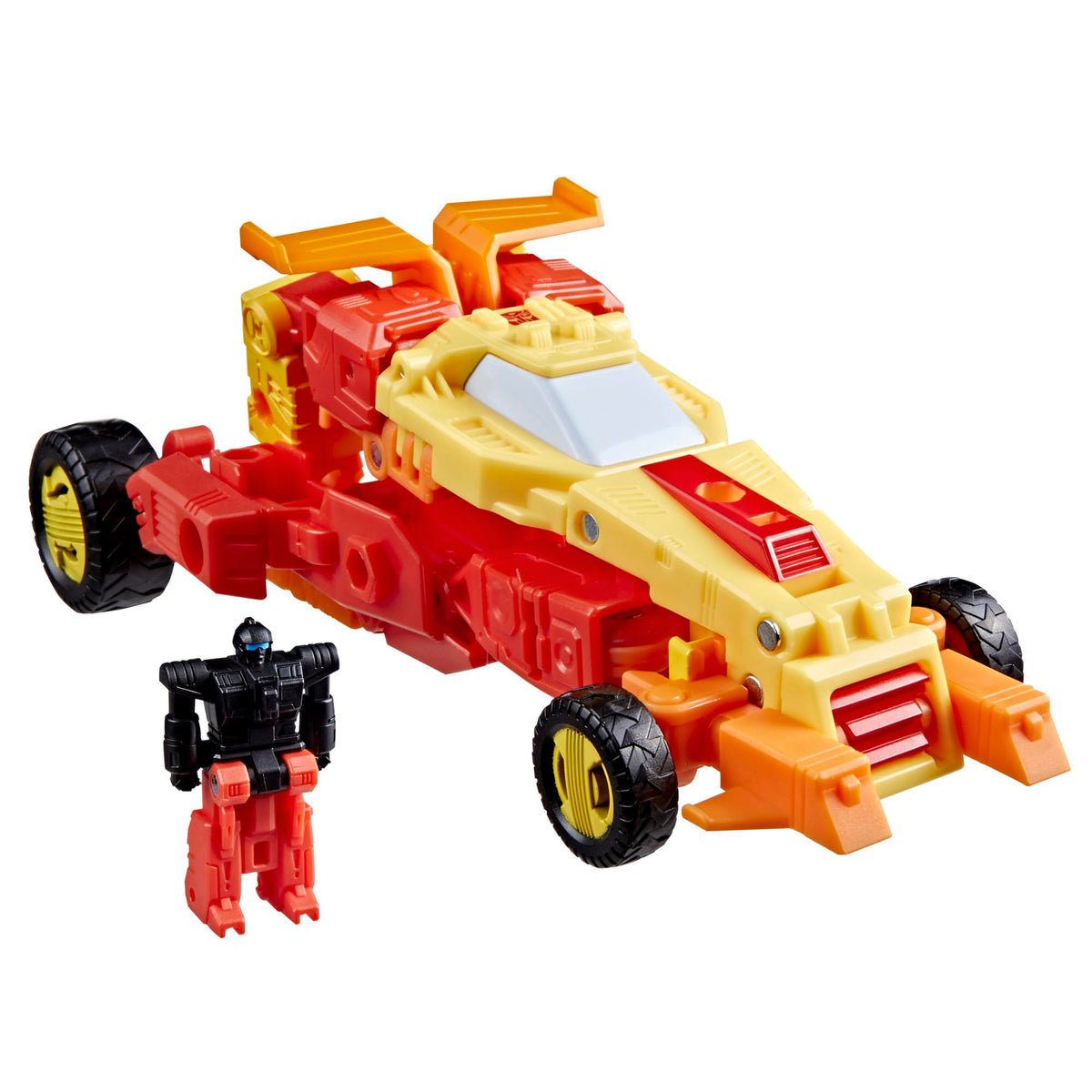 Transformers Sureshot in dune buggy mode enables dynamic vehicle play.