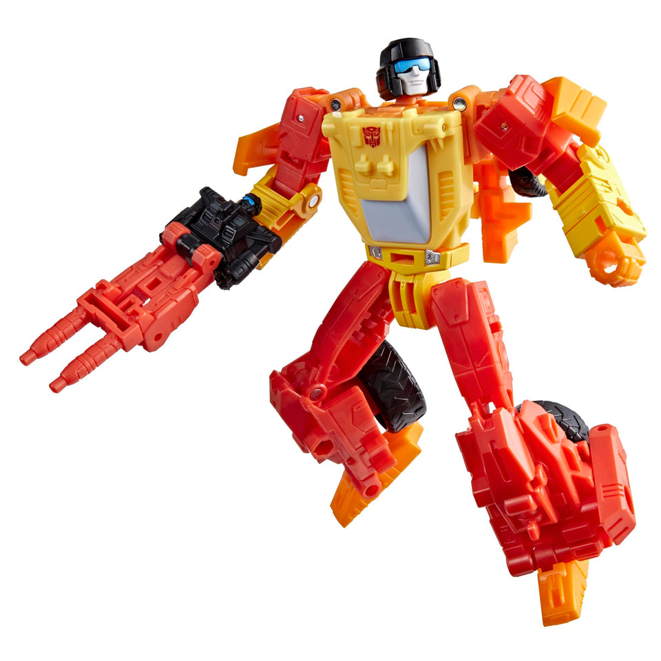 Transformers Sureshot robot mode shows premium deco for display and posing.