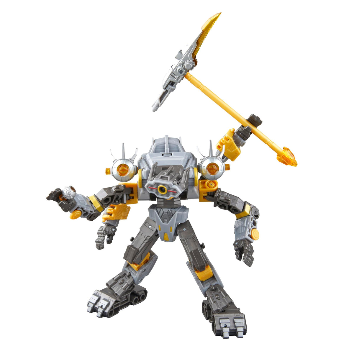 Cog orb accessory doubles as pupil in robot mode for expressive eyes.