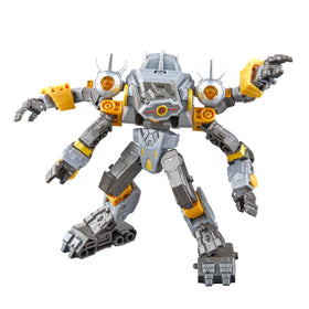 Amalgamous Prime split into smaller drones for modular play and display.