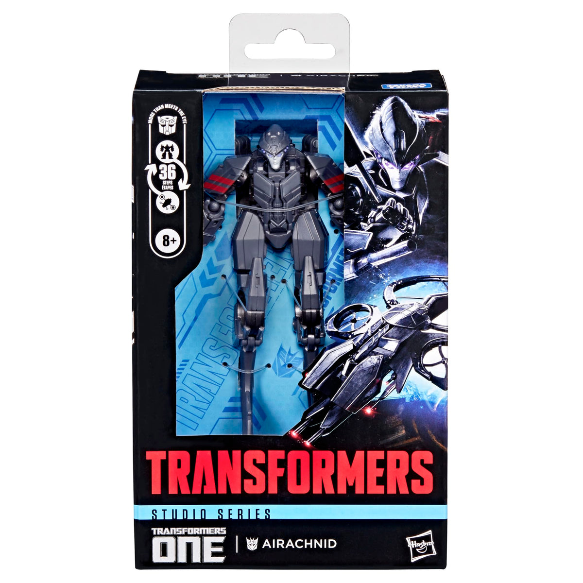 4.5-inch scale keeps Airachnid compact for easy posing and collection