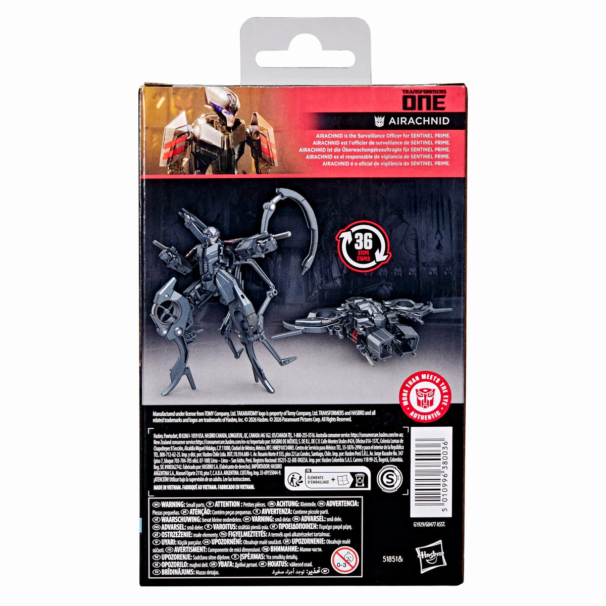 Blaster accessories attach in both modes for action-packed pretend battles