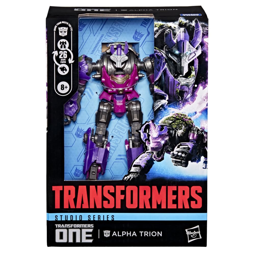 Alpha Trion stands 6.5 inches tall for shelf display.