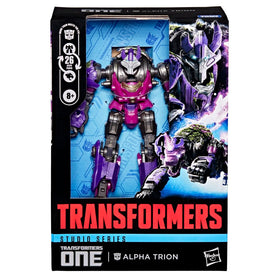 Alpha Trion stands 6.5 inches tall for shelf display.