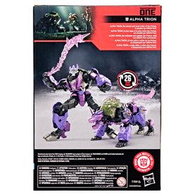 Highly articulated Alpha Trion figure enabling expressive poses for action scenes.