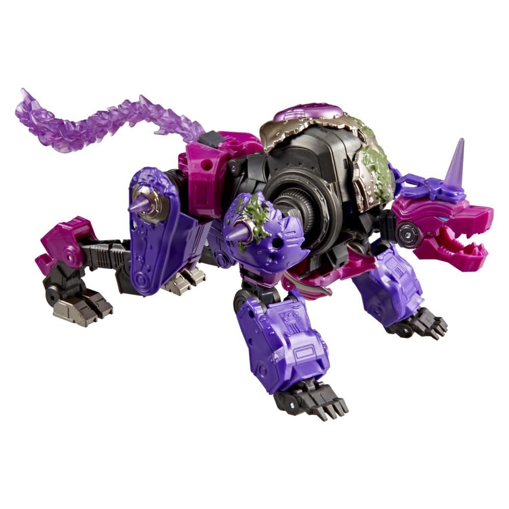 Transformers Alpha Trion in beast mode with horned lion aesthetic for pose options.
