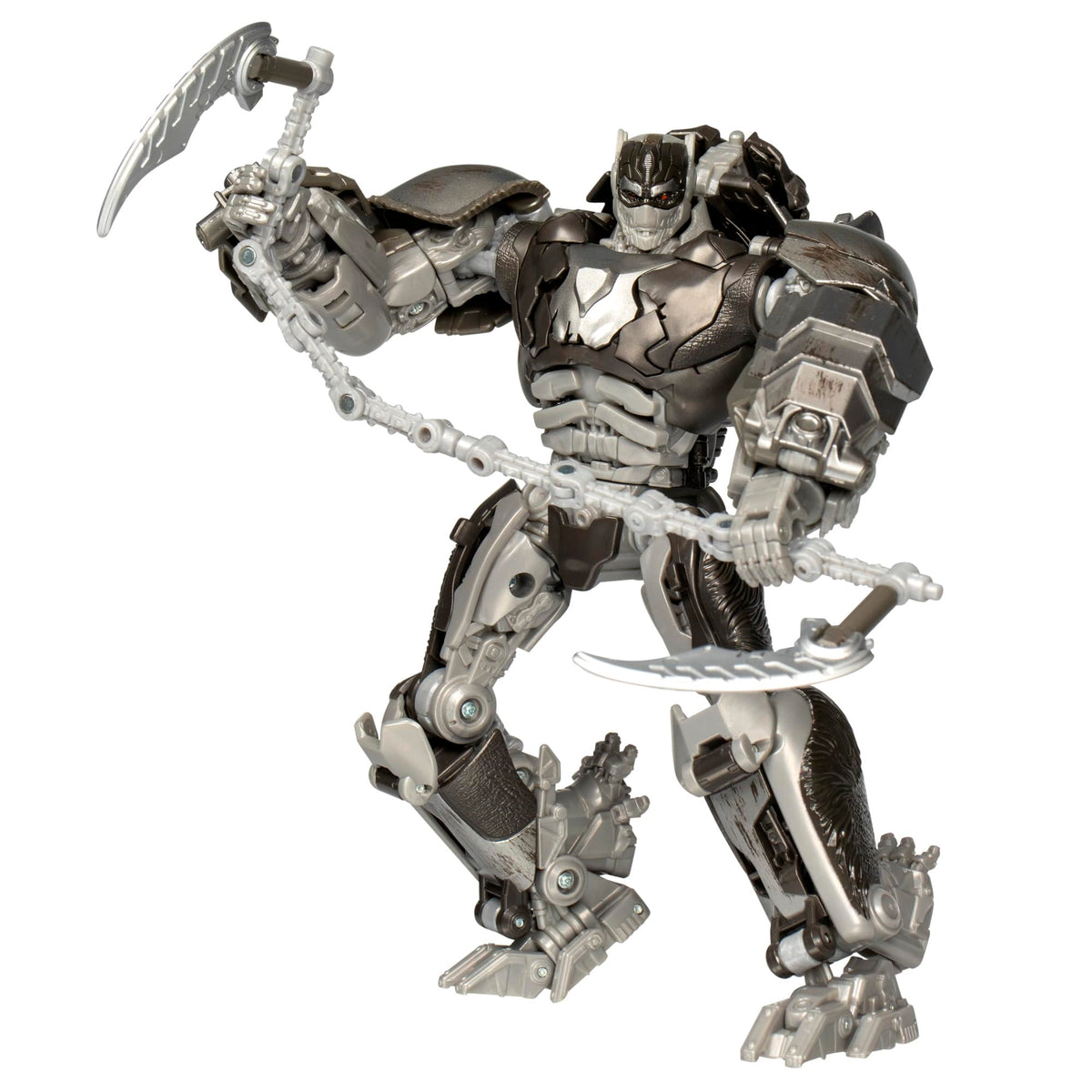 Apelinq wielding sword and axe for action-ready poses and storytelling