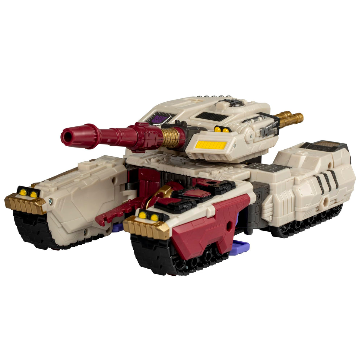 Fusion Cannon attachment ready for action scenes with Galvatron