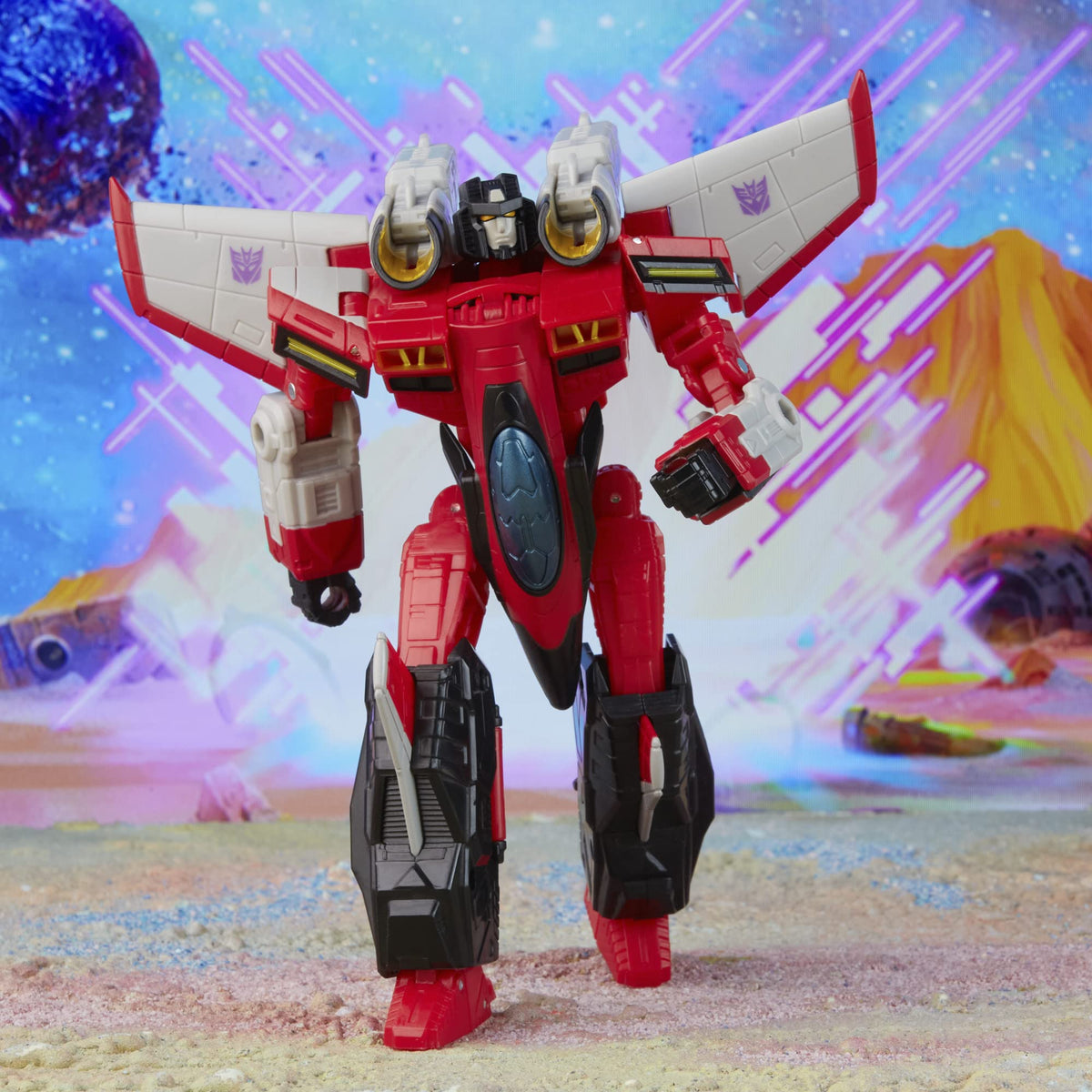 Star Saber accessory included for action scenes and collection display