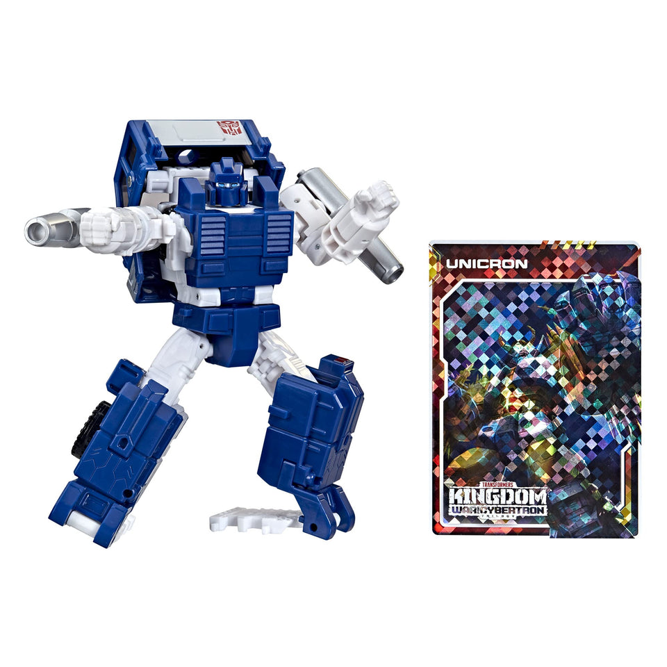 Transformers Autobot Pipes with bone armor for dramatic display and action play.