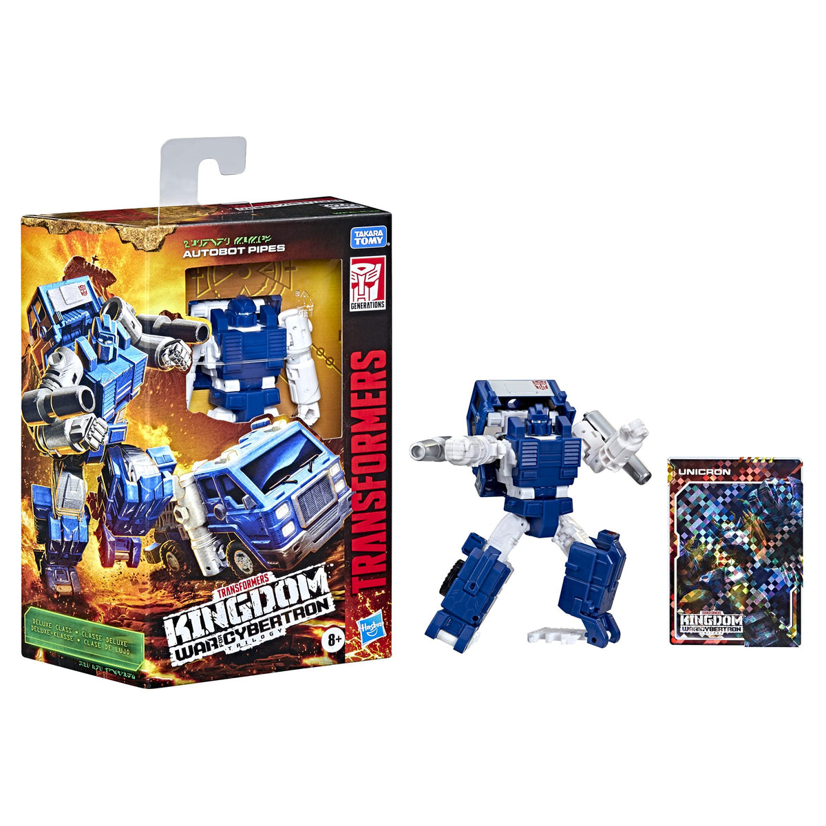 Transformers Autobot Pipes robot mode showcases G1-inspired engineering and pose options.