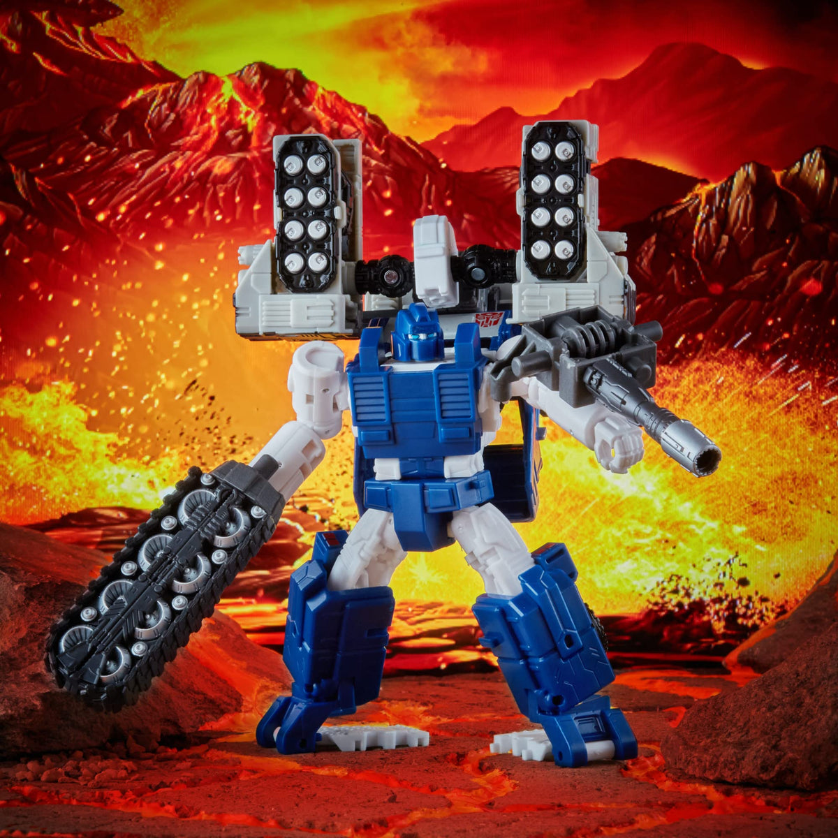 Transformers Autobot Pipes truck mode reveals compact Earth vehicle details for play scenes.