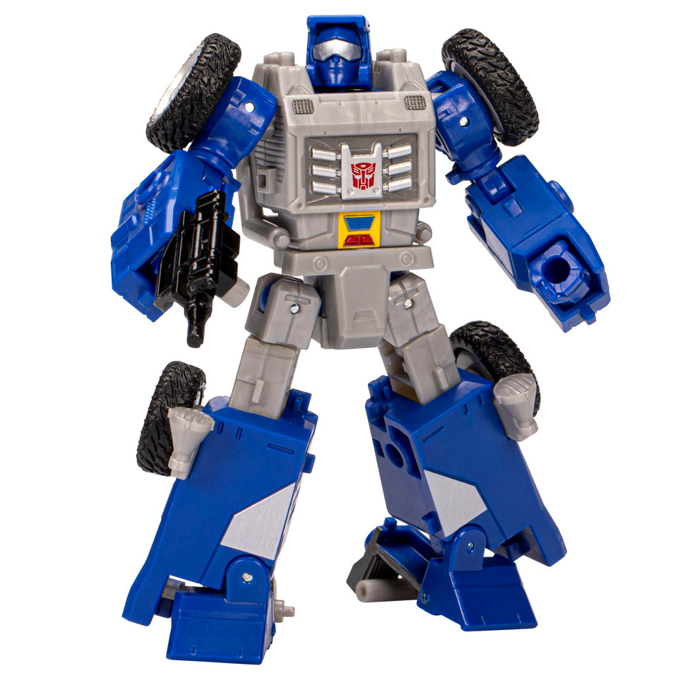 Transformers Beachcomber robot mode with dune buggy, inspiring imaginative adventures