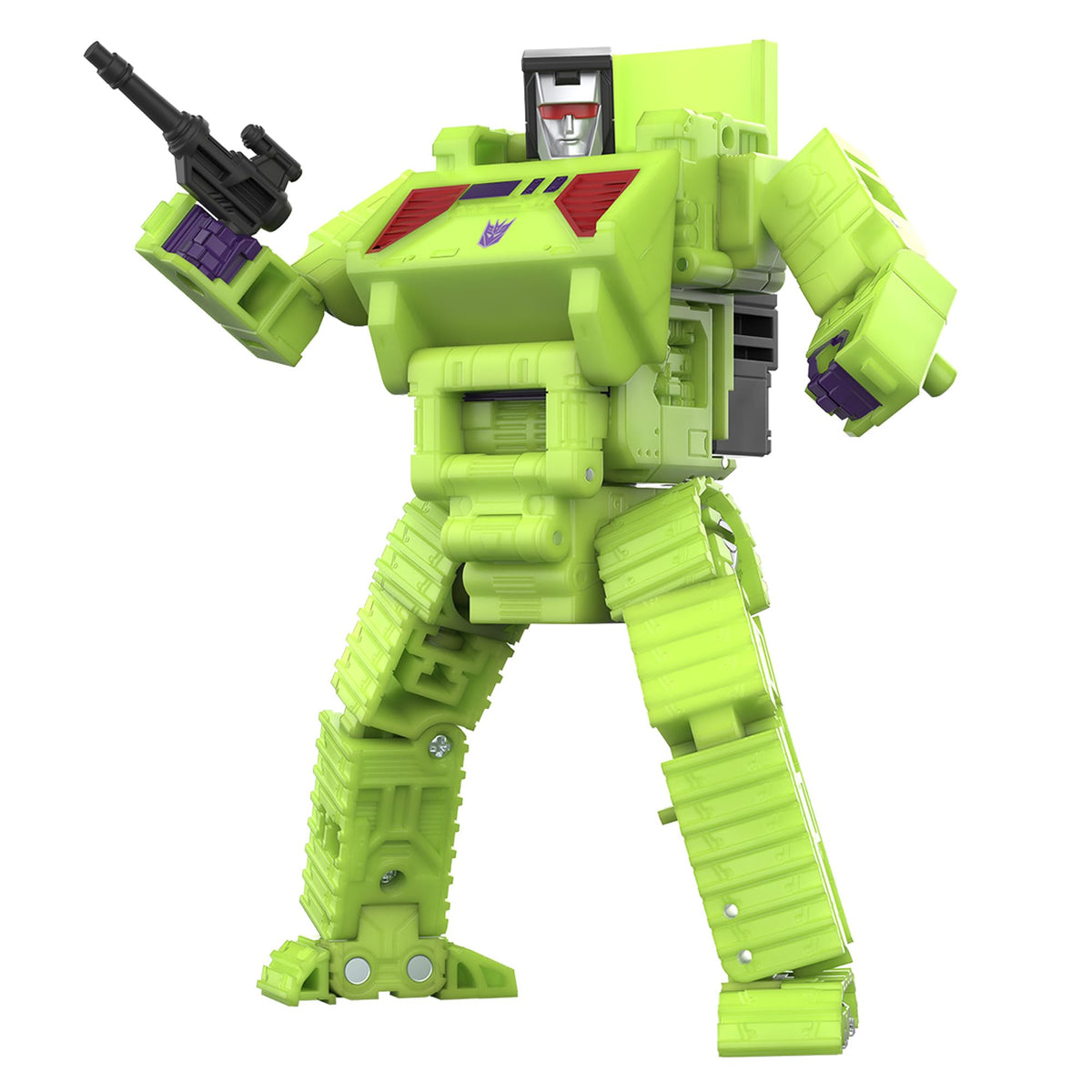 Transformers Bonecrusher robot mode with articulated joints for dynamic poses.
