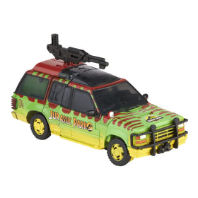 Autobot JP93 blaster accessory included for versatile play setups.
