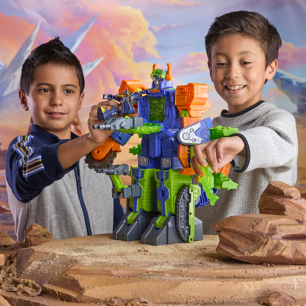 CYBERWORLD Cyber Changers interaction expands storytelling possibilities.