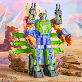 Scorponok tail converts into a double-blade sword for dramatic play.