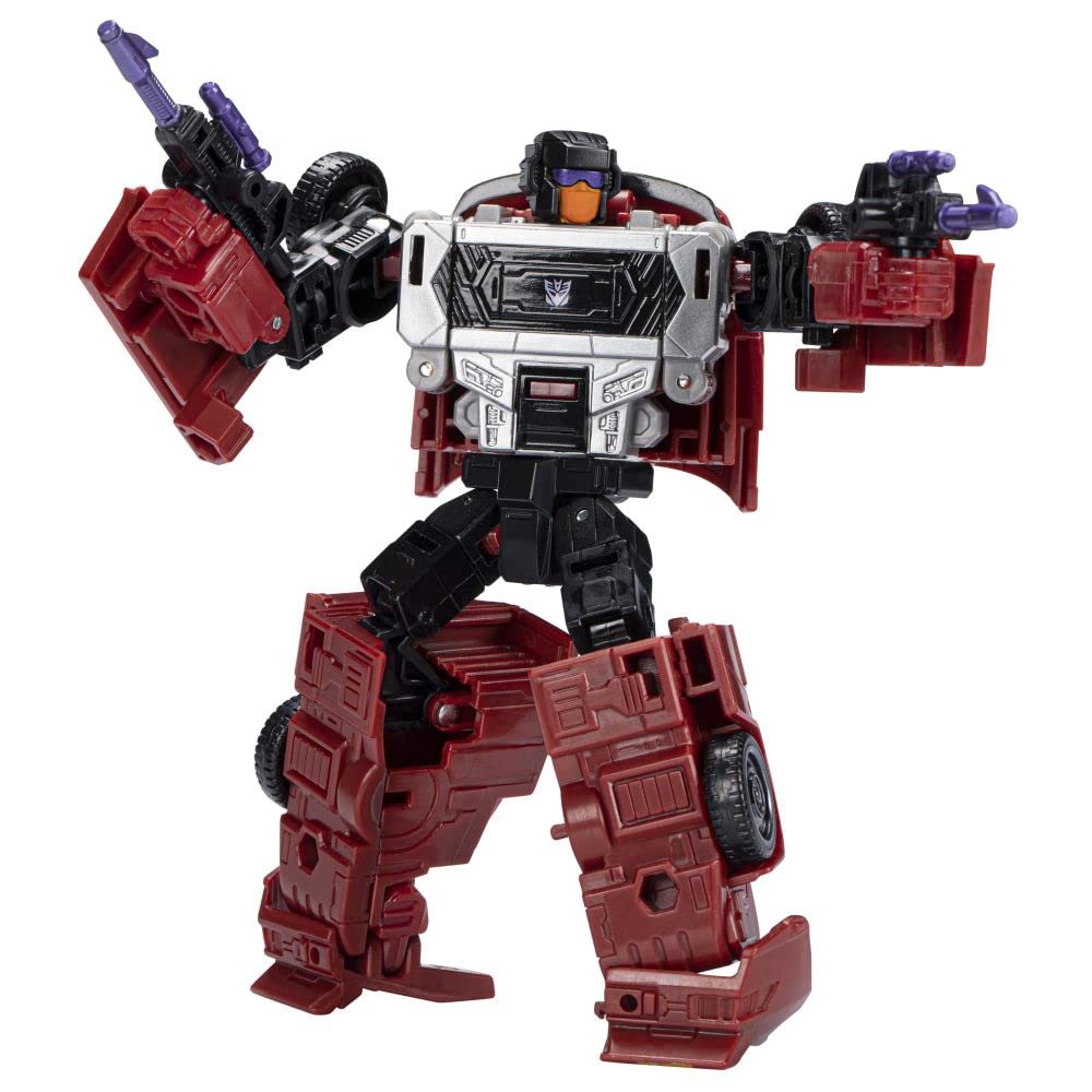 Transformers Dead End robot mode showing a G1-inspired silhouette for imaginative play.