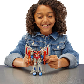 Transformers Decepticon Commander Soundwave armored car mode highlights car-based play