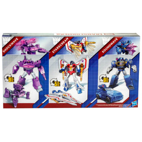 Transformers Decepticon Commander Starscream jet mode invites high-flying play sessions