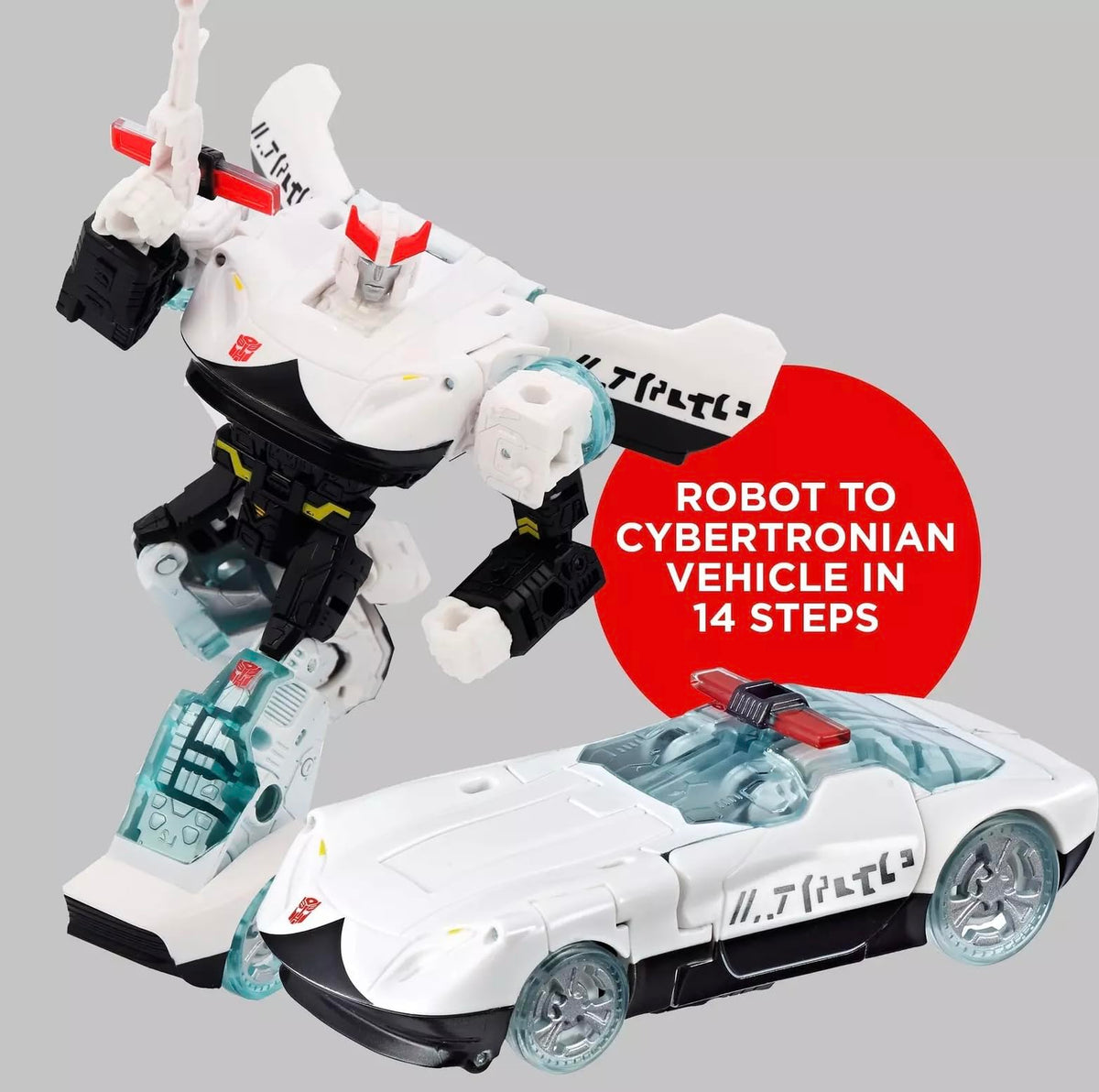 Transformers TRA GEN WFC Deluxe Prowl ready for display or gift.