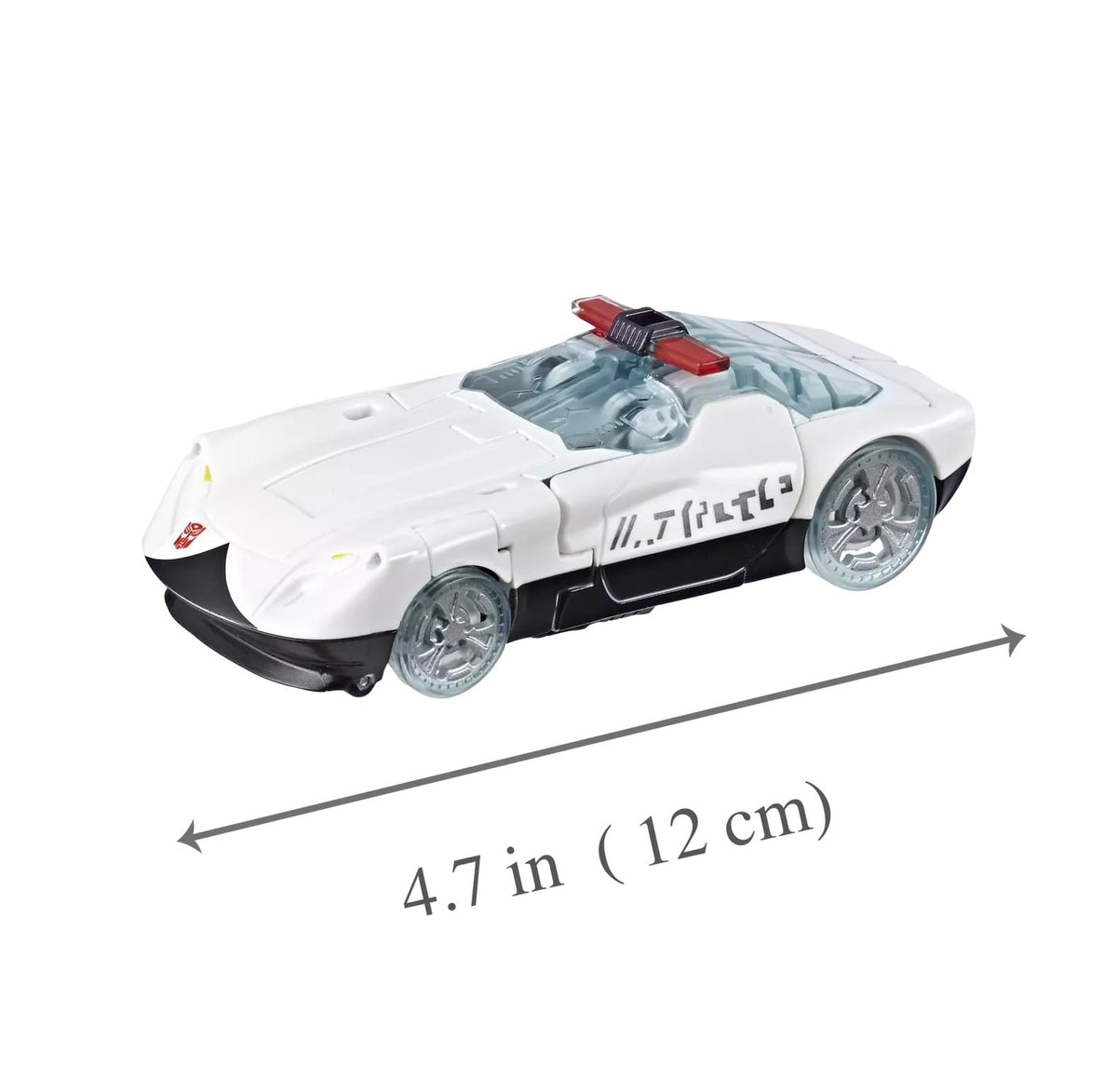 Transformers TRA GEN WFC Deluxe Prowl side profile reveals detailed articulation.