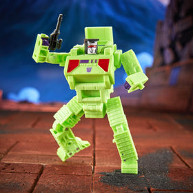Bonecrusher shown as part of the Devastator build with other Constructicons.