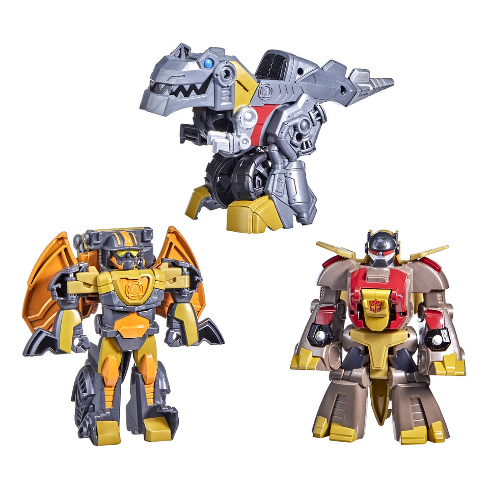 Transformers Dinobot Adventures Grimlock in dino form for imaginative play.