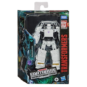 Transformers Runamuck blaster accessory mounted on vehicle mode for authentic play