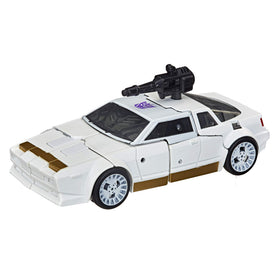 Transformers Runamuck figure transforms into G1 sportscar mode