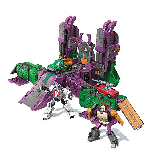 Lord Zarak Titan Master head connects to Scorponok during play