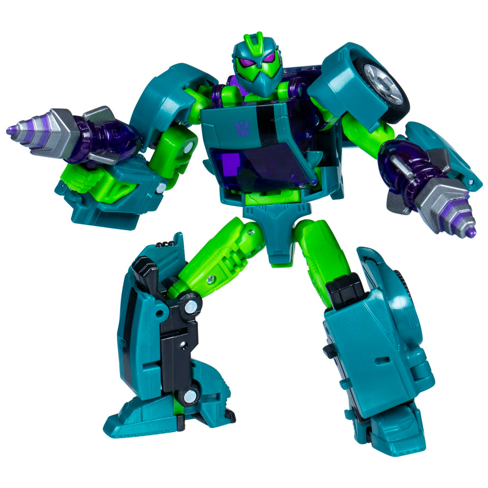 Transformers Fugitive Waspinator figure front view for dynamic display and play.