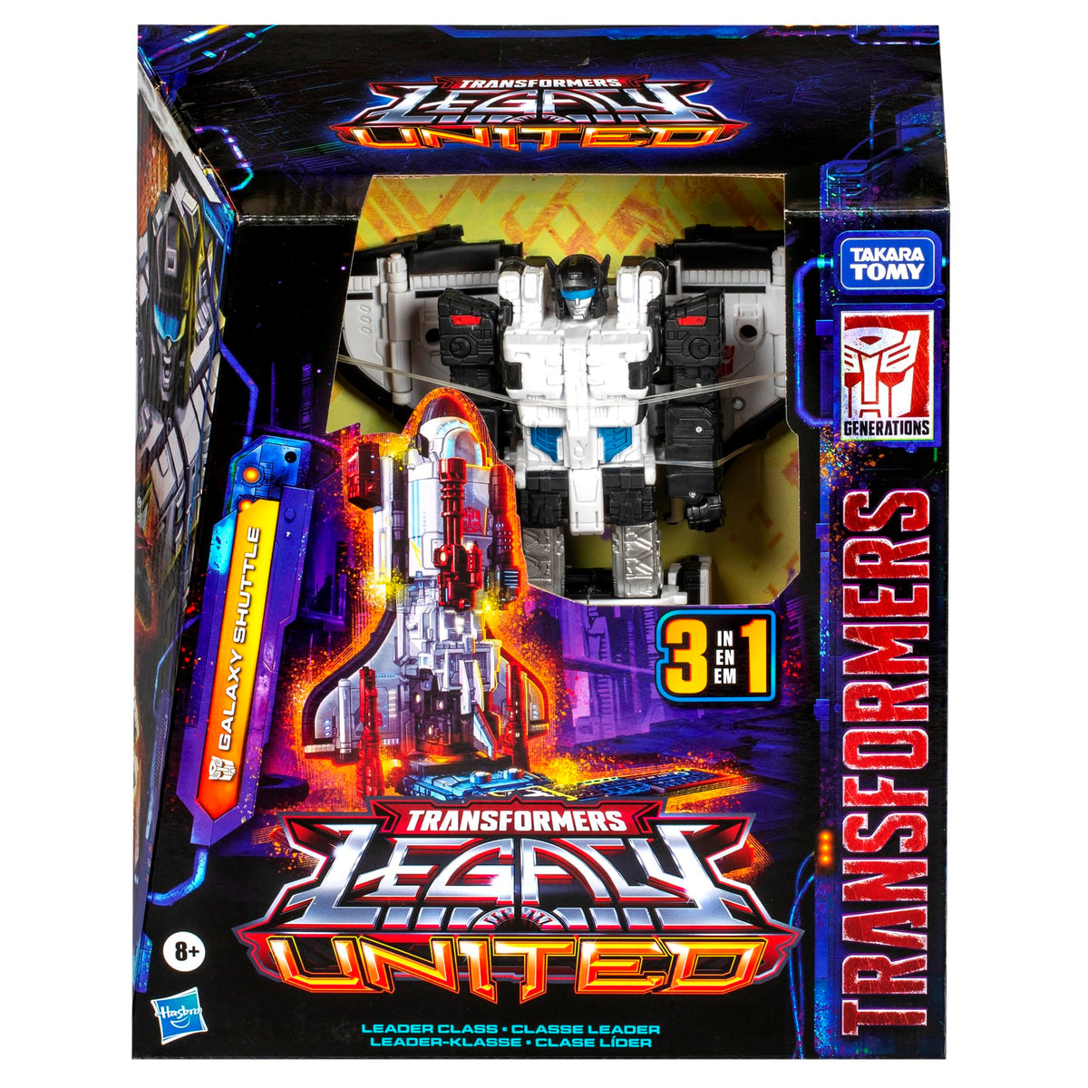 Galaxy Shuttle in space shuttle mode with authentic Victory universe deco.