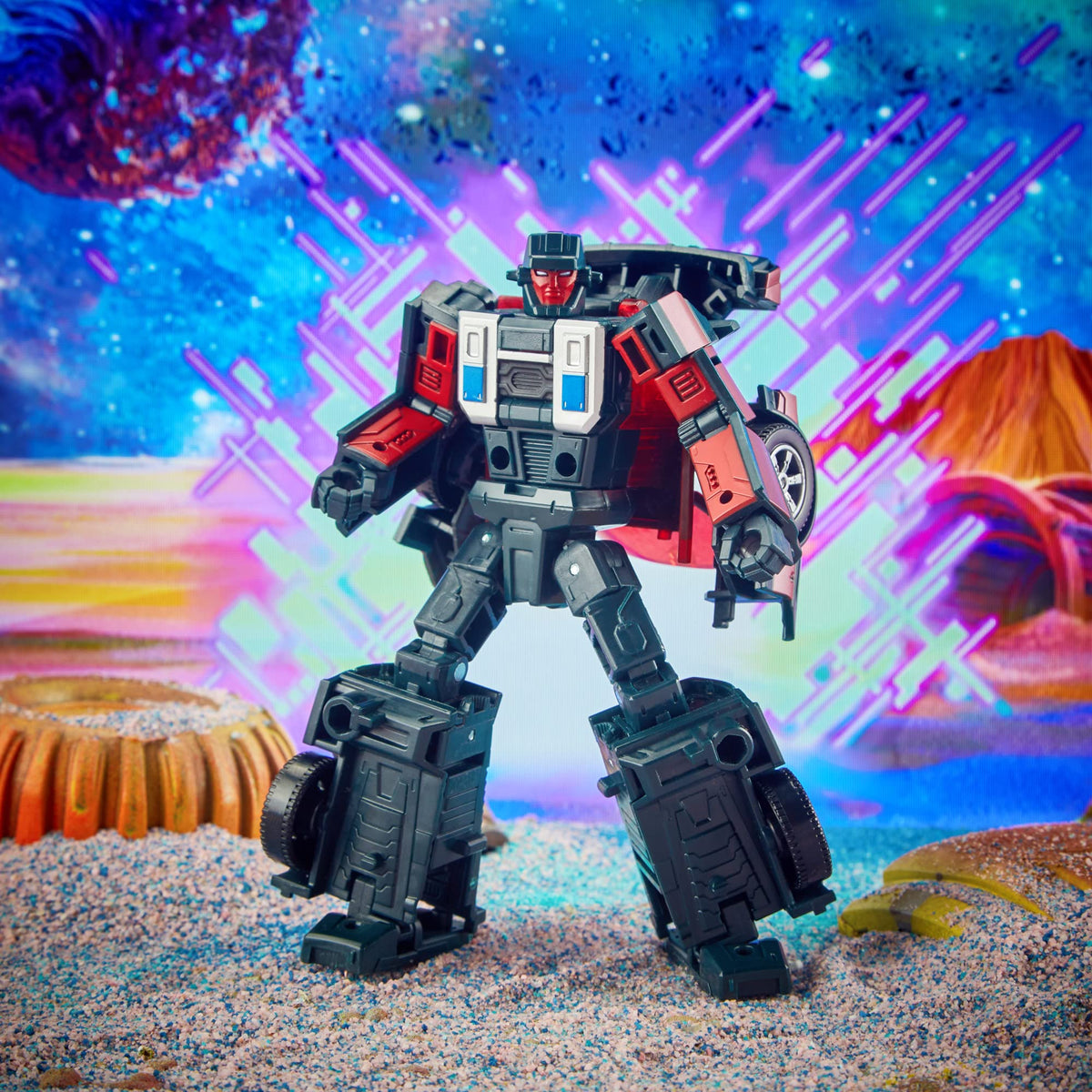 Transformers Generations Legacy Deluxe Wild Rider in car mode for imaginative racing