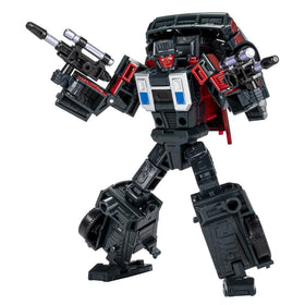 Transformers Generations Legacy Deluxe Wild Rider in robot mode for dynamic play