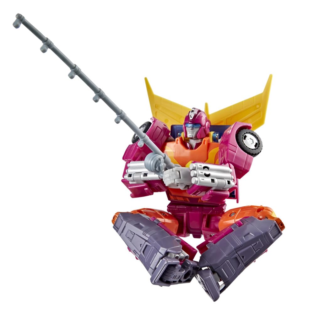 Transformers Hot Rod circular saw for dramatic setups.