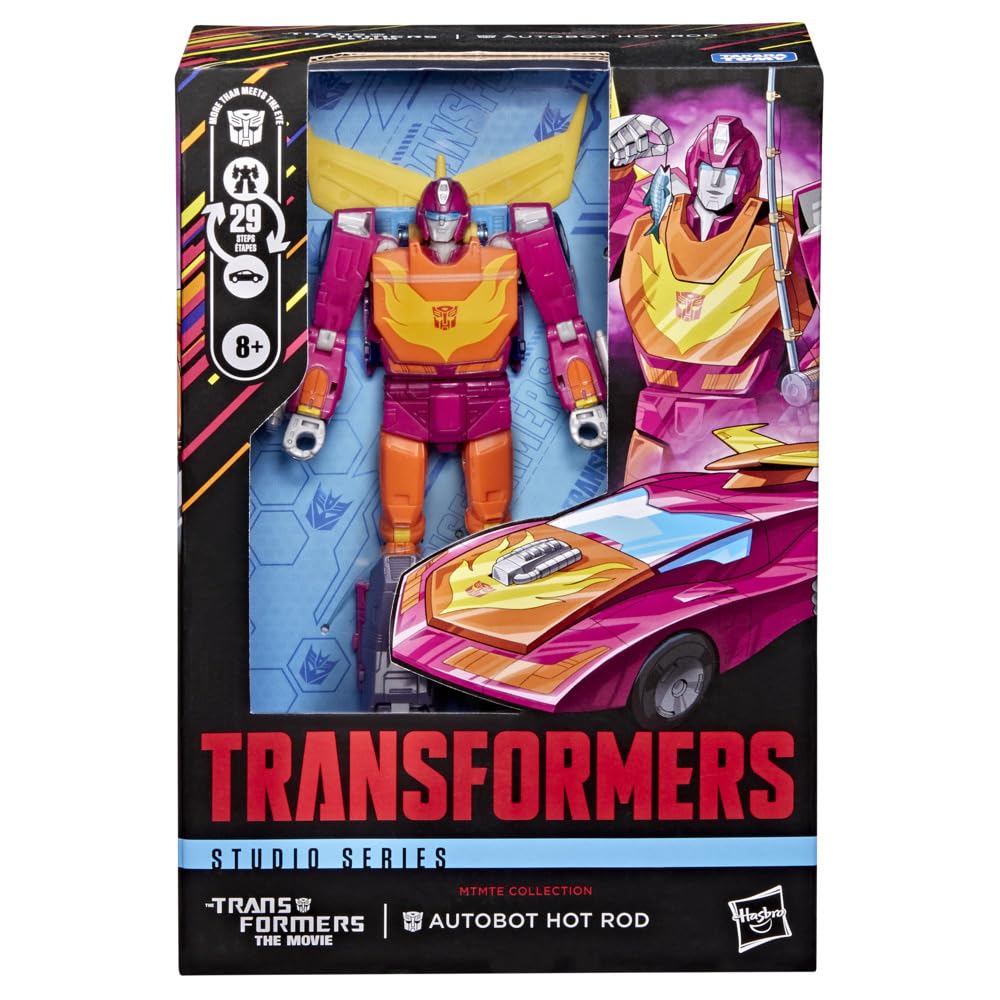 Transformers Hot Rod fishing rod accessory for recreating scenes.