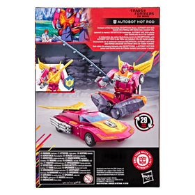 Transformers Hot Rod shield for authentic battle poses.