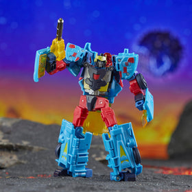 Transformers Hot Shot two-in-one conversion highlights versatile play.