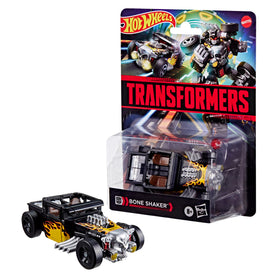 Transformers Bone Shaker car mode with flame graphics for display
