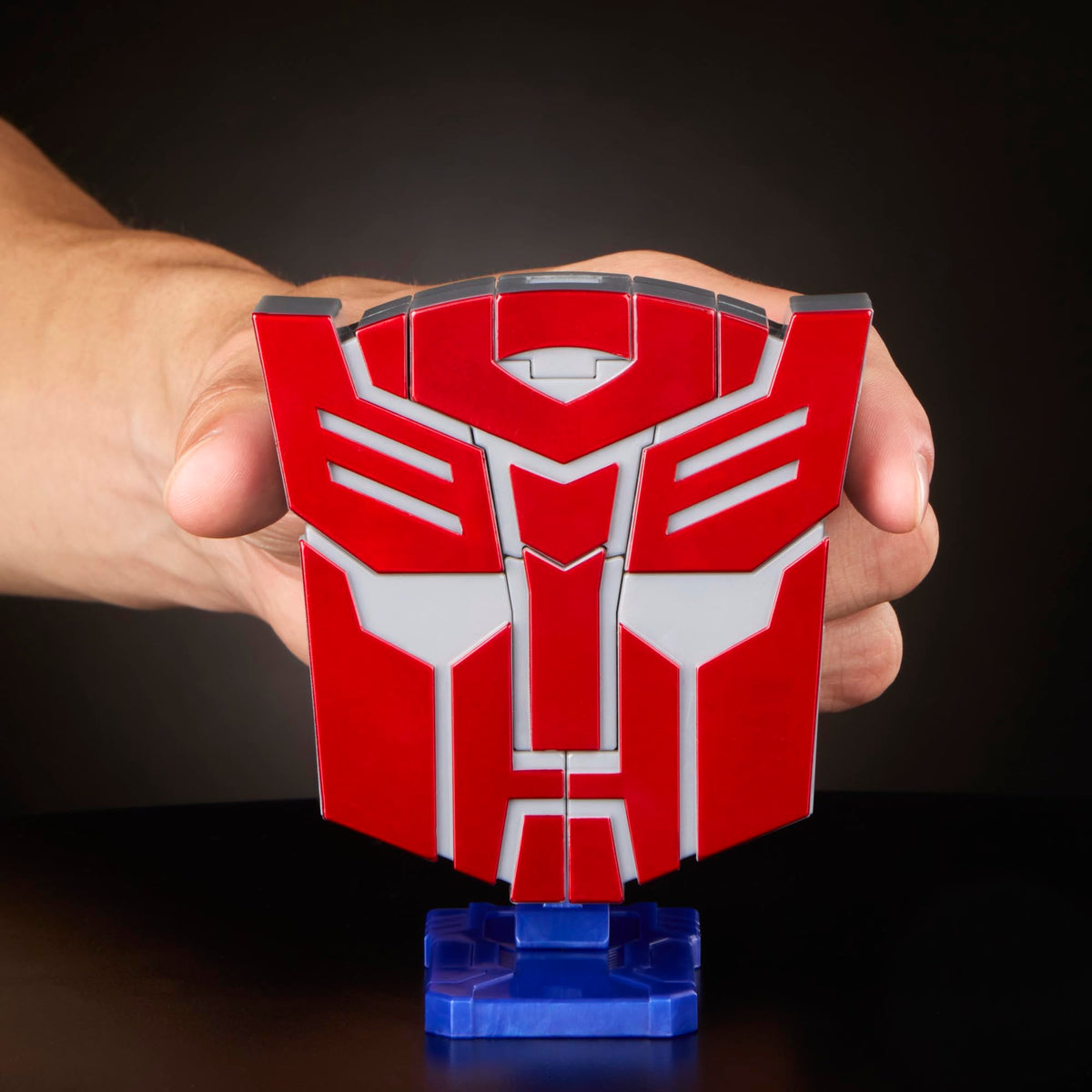 Transformers Icons Optimus Prime articulation enables varied action poses.