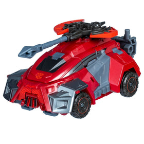 Transformers Ironhide Gamer Edition vehicle mode showing sleek Cybertronian design.
