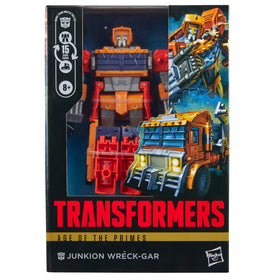 Transformers Junkion Wreck-Gar trash truck mode for engaging display and play