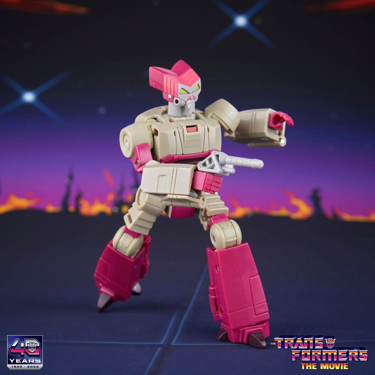 20-step conversion offers satisfying robot-to-spaceship transform