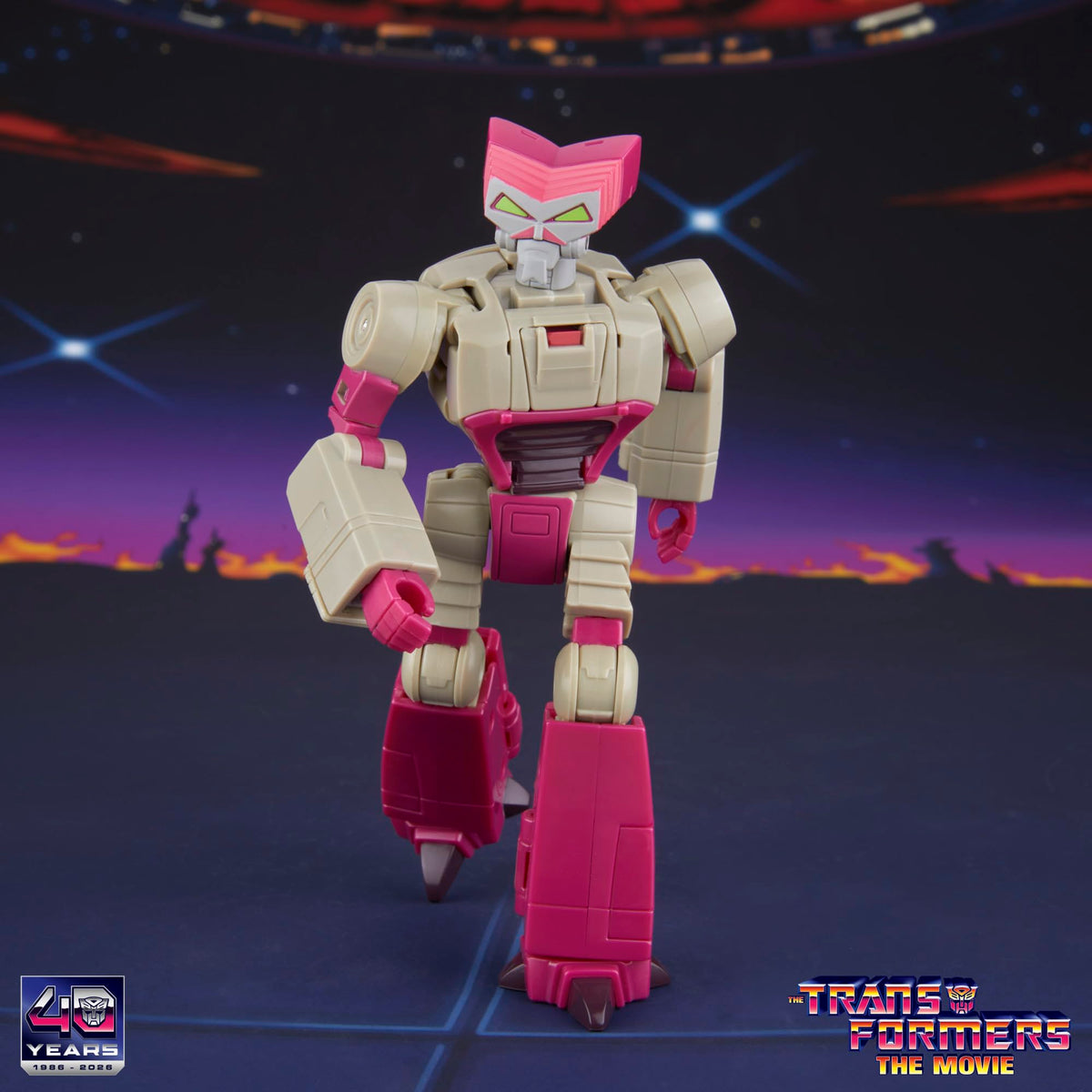 Kranix Deluxe with blaster accessory in hand for action play