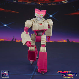 Kranix Deluxe with blaster accessory in hand for action play