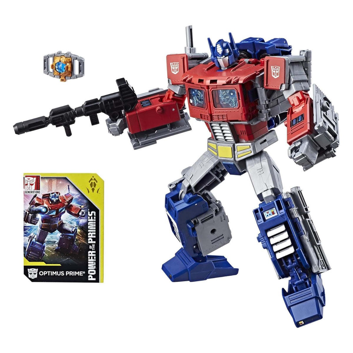Transformers Leader Class Optimus Prime with Evolution Armor for immersive play and display