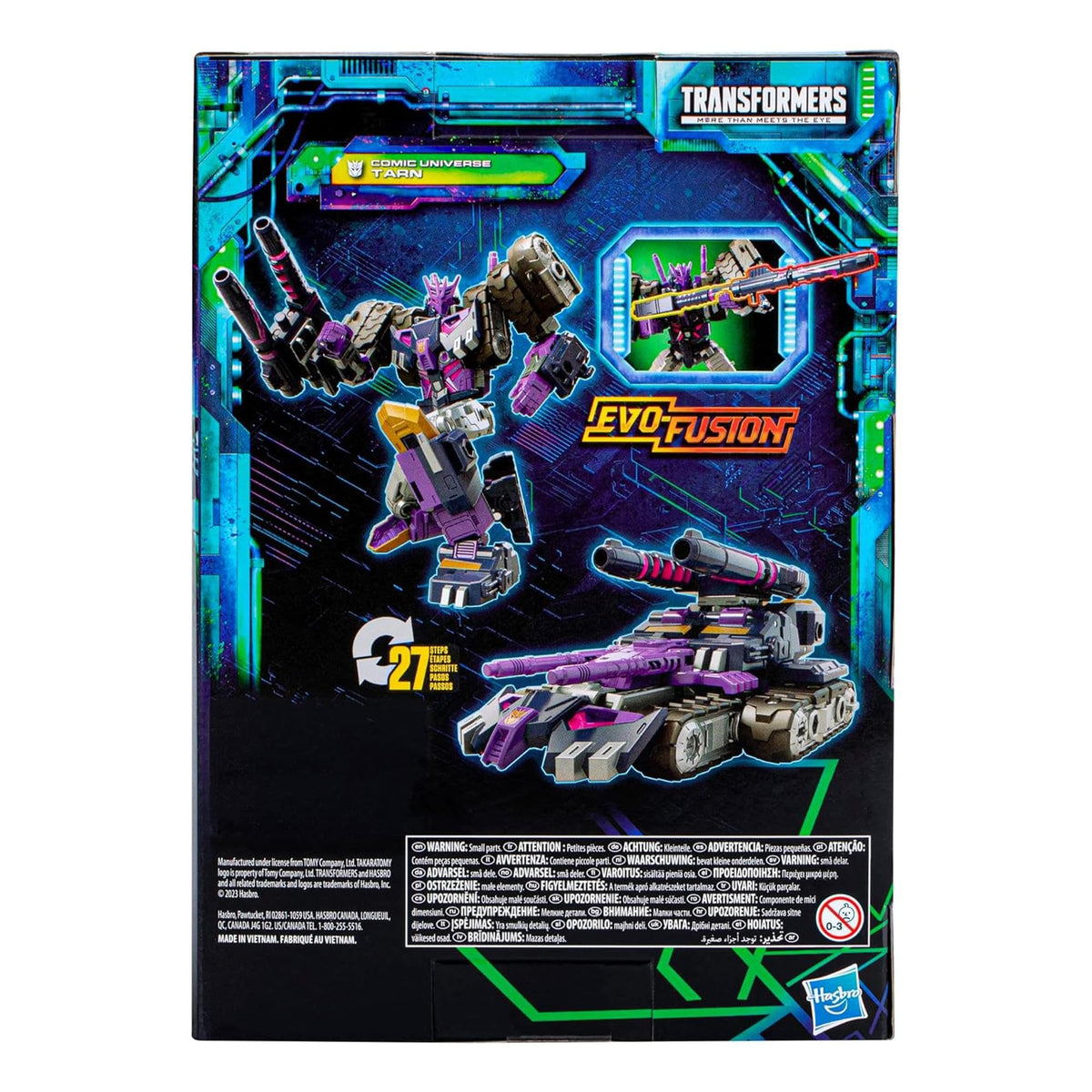 Transformers Legacy Evolution display-ready Tarn pose.